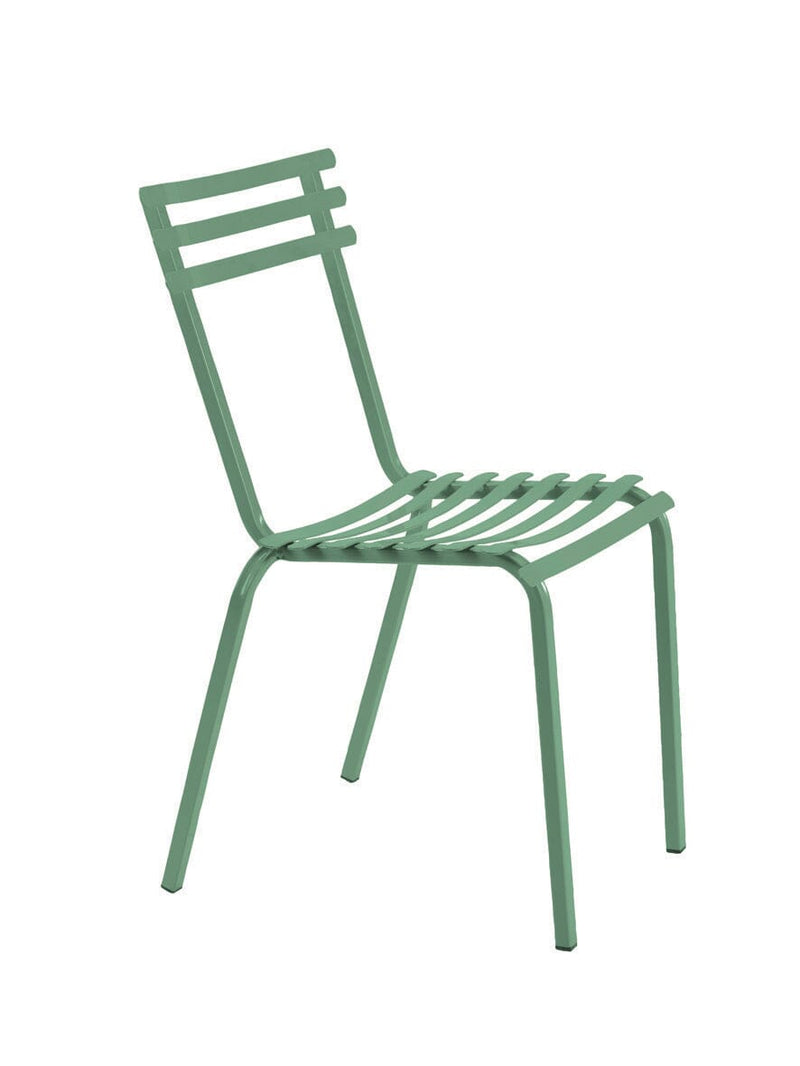 Ethimo Flower Chaise empilable Sage Green 