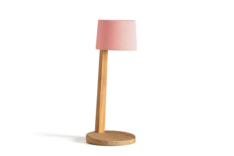 Ethimo Gaia Table Lamp pour l'extérieur Polyester Rosa 