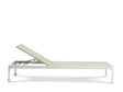 Ethimo Infinity Chaise longue Warmwhite + Warmwhite Lightwick 