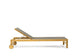 Ethimo Sand Chaise longue Teak + Dove Grey Ethitex 