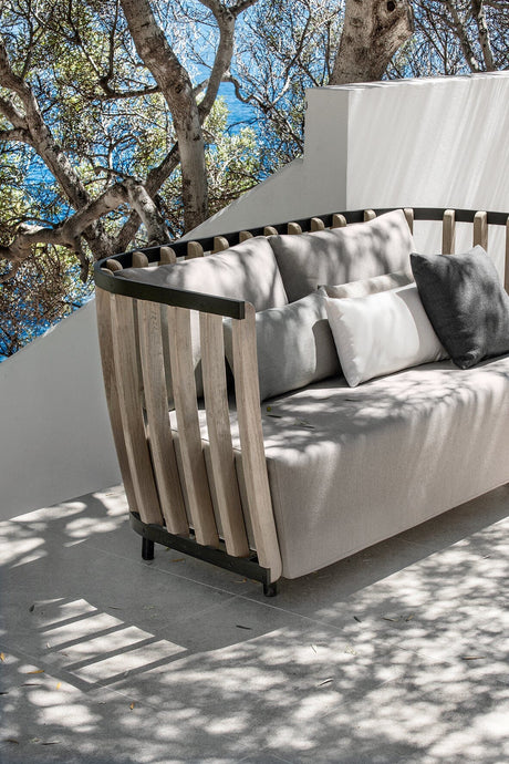Ethimo Swing Canapé 2 places, coussins en sus 