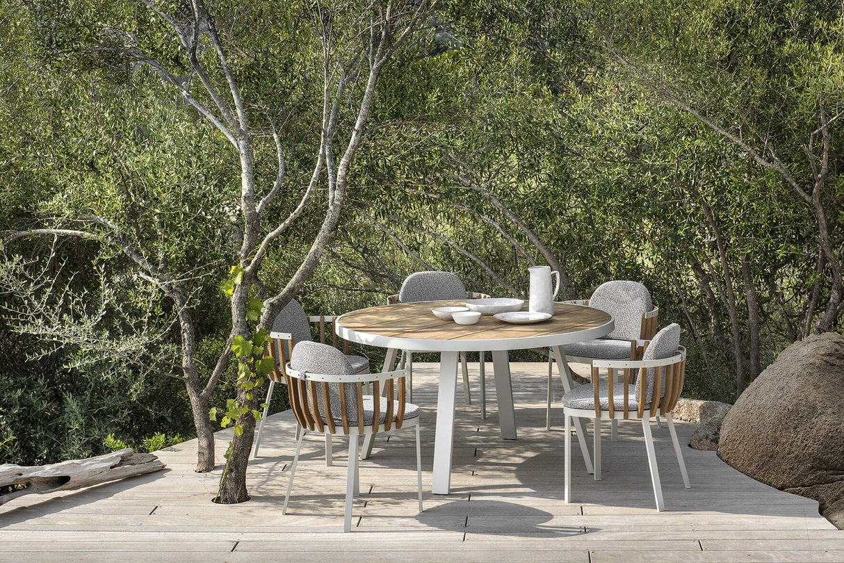 Ethimo Swing Fauteuil repas, coussins en sus 