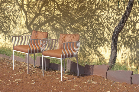 Ethimo Venexia Fauteuil repas, coussins en sus 