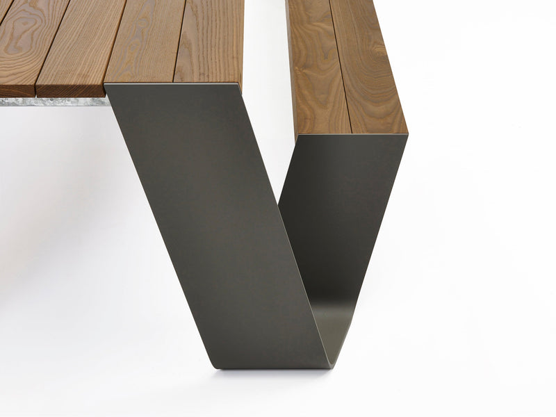Extremis Hopper Picnic 180 Table avec bancs 180x160cm 