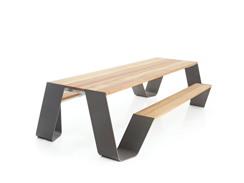 Extremis Hopper Picnic 360 Table avec bancs 360x160cm 