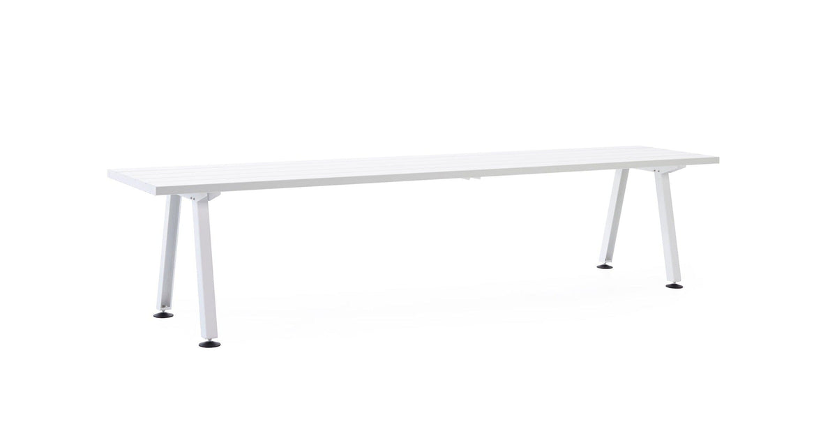 Extremis Marina Table repas 2 pieds 195-405x72cm 