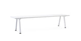 Extremis Marina Table repas 2 pieds 195-405x72cm 