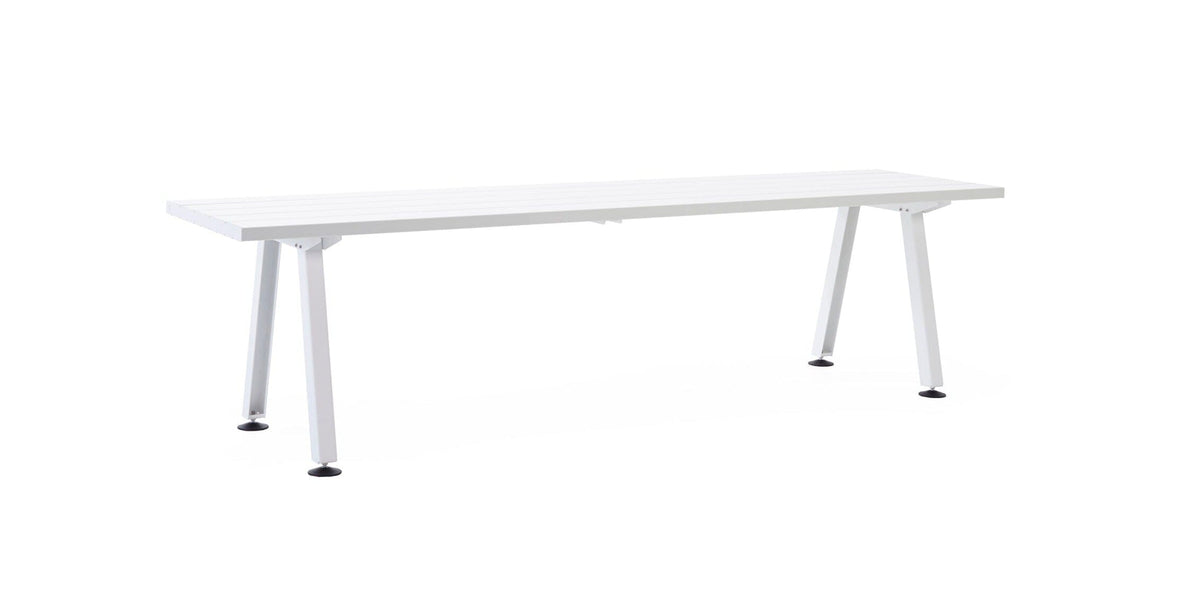 Extremis Marina Table repas 2 pieds 195-405x72cm 