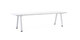 Extremis Marina Table repas 2 pieds 195-405x72cm 