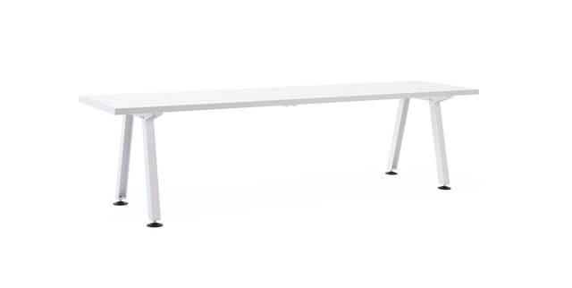 Extremis Marina Table repas 2 pieds 195-405x72cm 