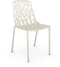 Fast Forest Chaise repas empilable Creamy White 17 