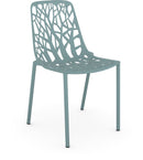 Fast Forest Chaise repas empilable Light Blue 13 