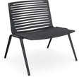 Fast Zebra Fauteuil lounge sans accoudoirs Black 02 