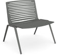 Fast Zebra Fauteuil lounge sans accoudoirs Metallic Grey 09 