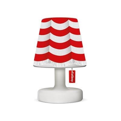 Fatboy Cooper Cappie Abat-jour amovible pour Lampe Edison The Petit Stripe curtain red 