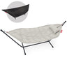 Fatboy Headdemock Superb Deluxe Hamac Outdoor avec structure et têtière Mist Olefin Black 