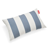 Fatboy King Pillow Coussin déco rectangulaire 66x40 cm Outdoor Stripe Ocean Blue Olefin 