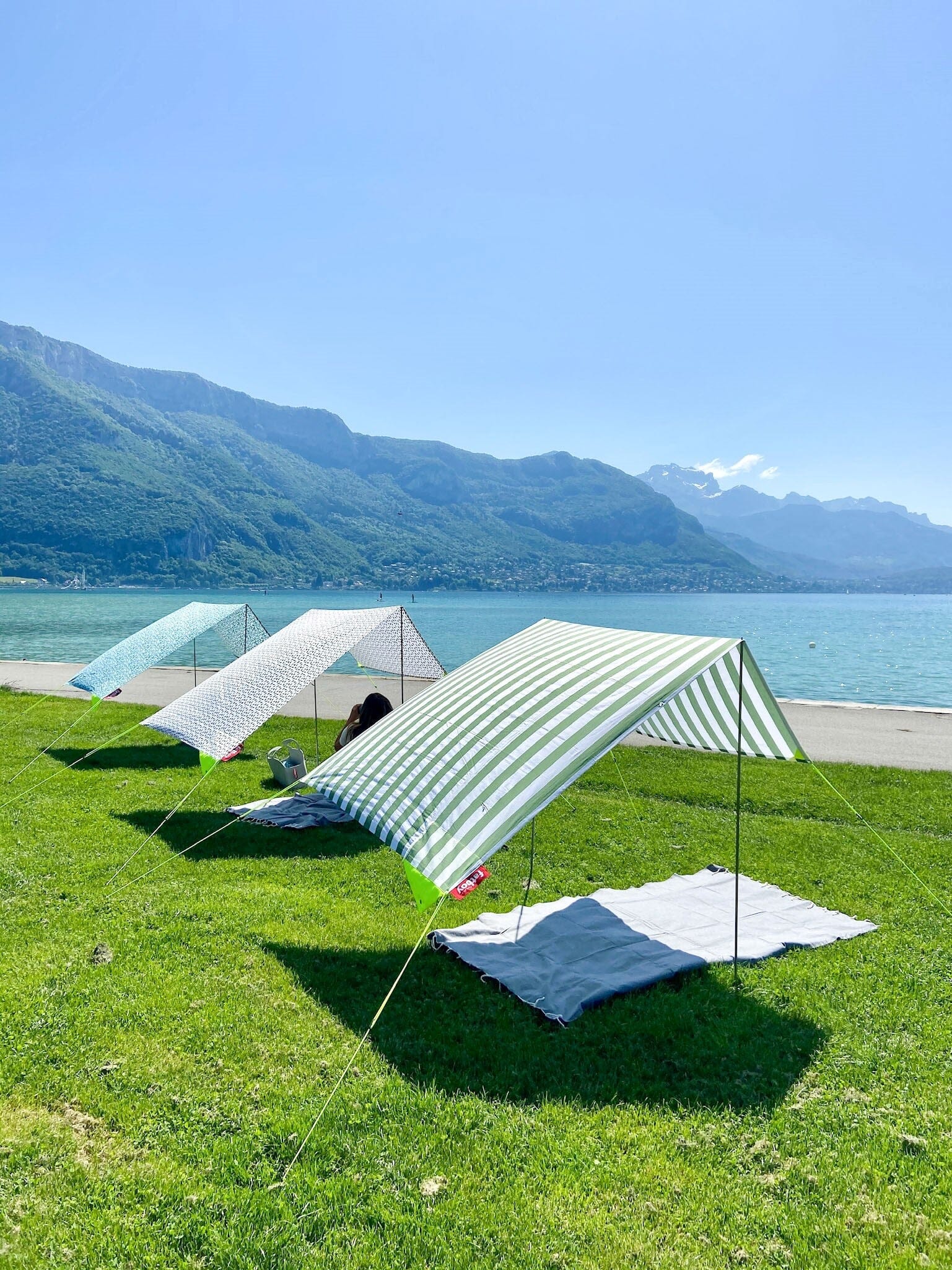 Tente De Plage Fatboy Miasun – 330 X 190 Cm, Pliable, Légère (1,2 Kg), Résistante Aux UV, Pour 2 Adultes Et 2 Enfants - 4