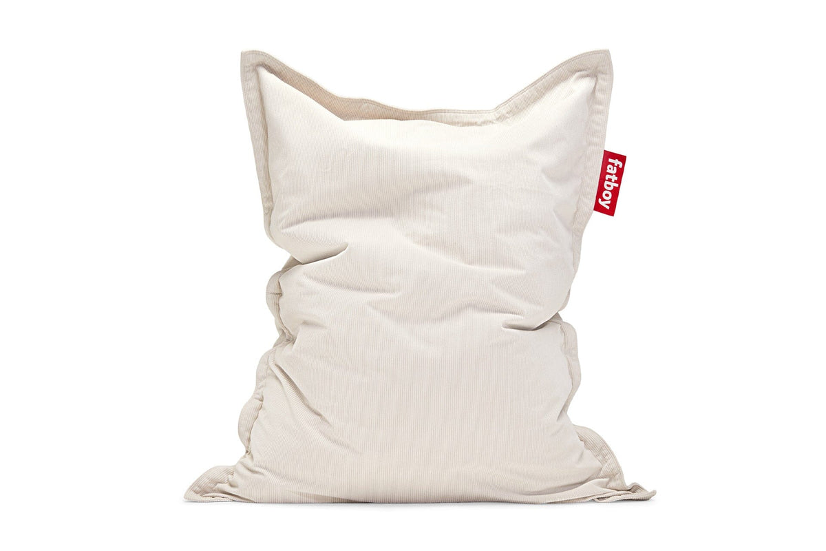 Fatboy Original Recycled Cord Pouf Sac Indoor Polyester recyclé Cream 