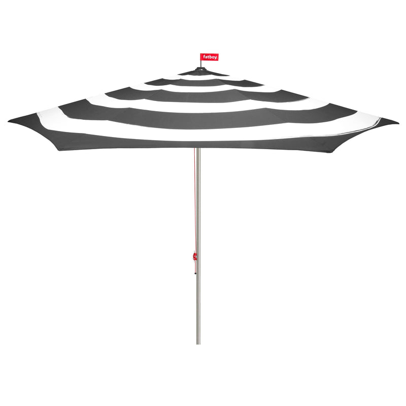 Fatboy Stripesol Parasol rond Ø350cm avec poulie Anthracite Polyester 