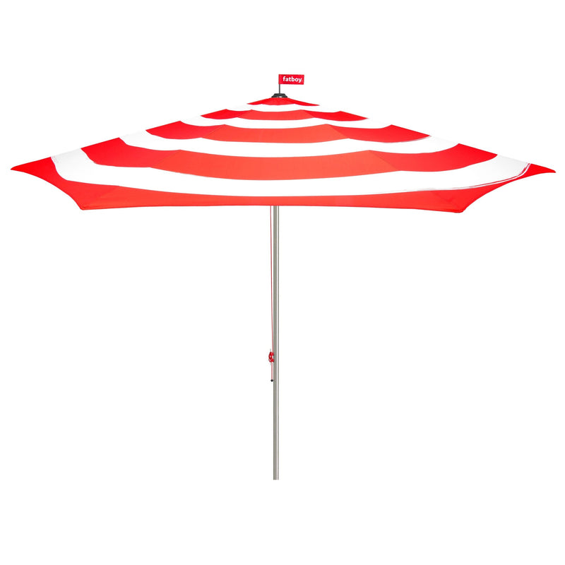 Fatboy Stripesol Parasol rond Ø350cm avec poulie Red Polyester 