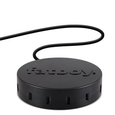 Fatboy Supercharger 2.0 Multichargeur pour 12 lampes Edison The Petit Black 