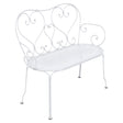 Fermob 1900 Banquette banc Blanc coton 01 