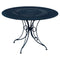 Fermob 1900 Table ø 117cm Bleu abysse 92 
