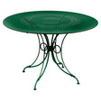 Fermob 1900 Table ø 117cm Vert cèdre 02 