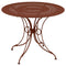 Fermob 1900 Table ø 96cm Ocre rouge 20 
