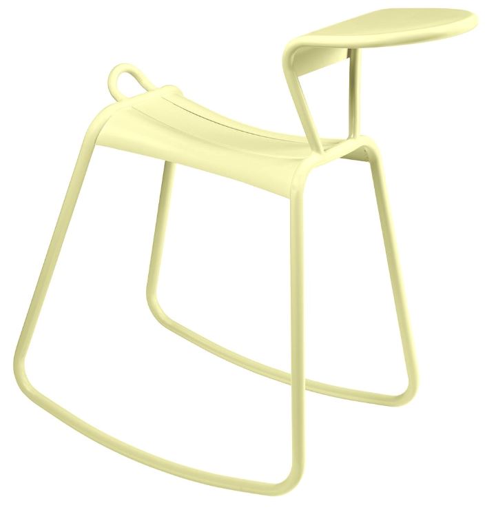 Fermob Adadesk Bureau d'Appoint à Bascule Citron givré A6 