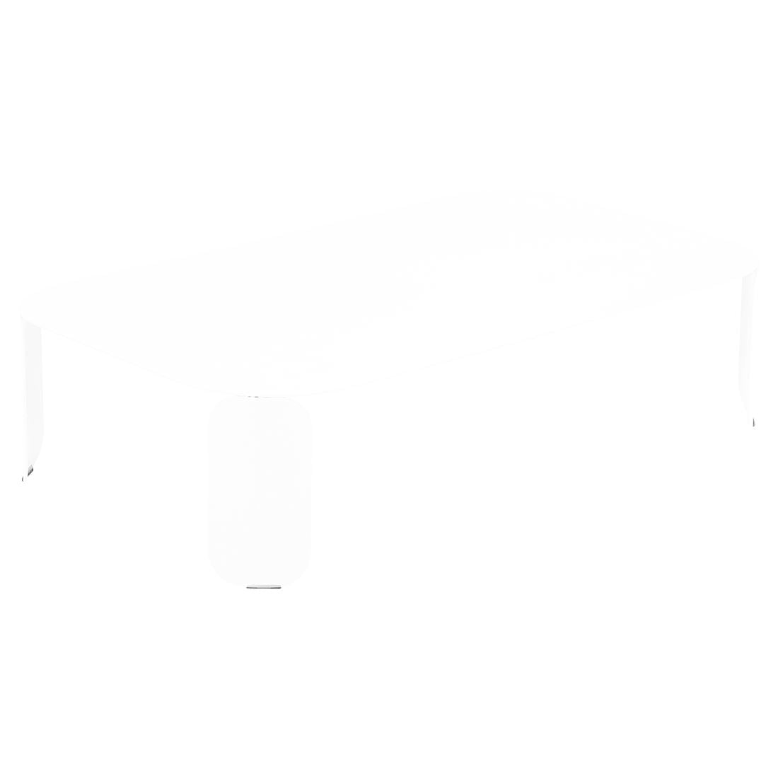 Fermob Bebop Table basse 120 x 70cm - h.29cm Blanc coton 01 