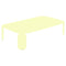 Fermob Bebop Table basse 120 x 70cm - h.29cm Citron givré A6 