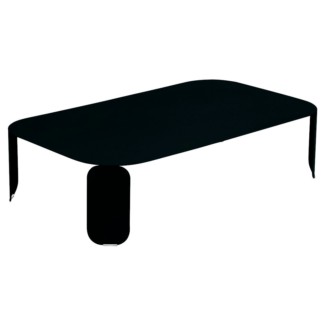 Fermob Bebop Table basse 120 x 70cm - h.29cm Réglisse 42 