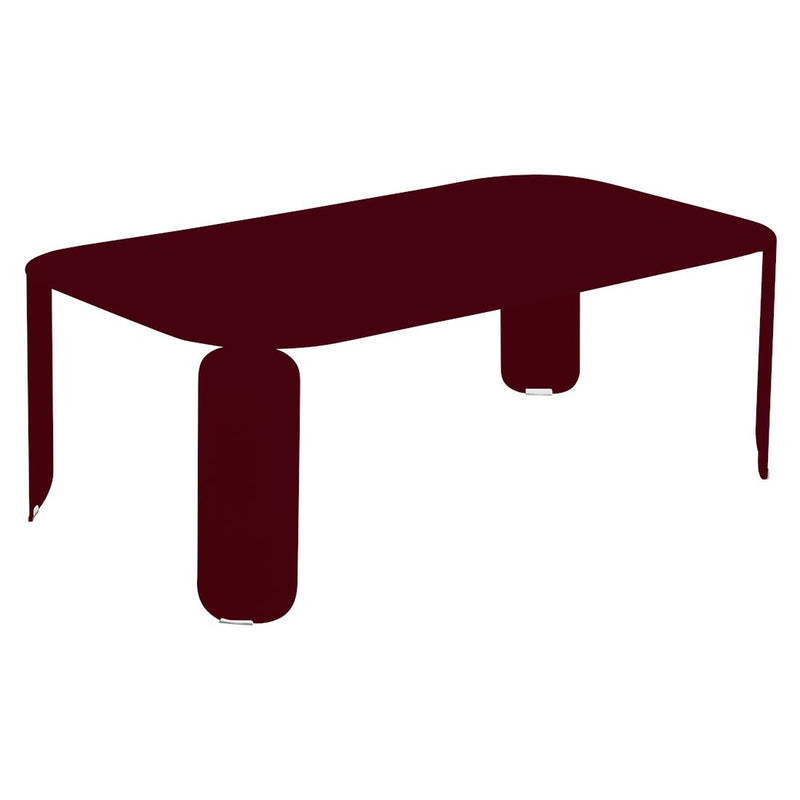 Fermob Bebop Table basse 120 x 70cm - h.42cm Cerise noire B9 