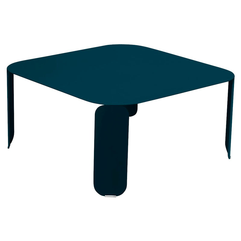 Fermob Bebop Table basse 90 x 90cm - h.42cm Bleu acapulco 21 