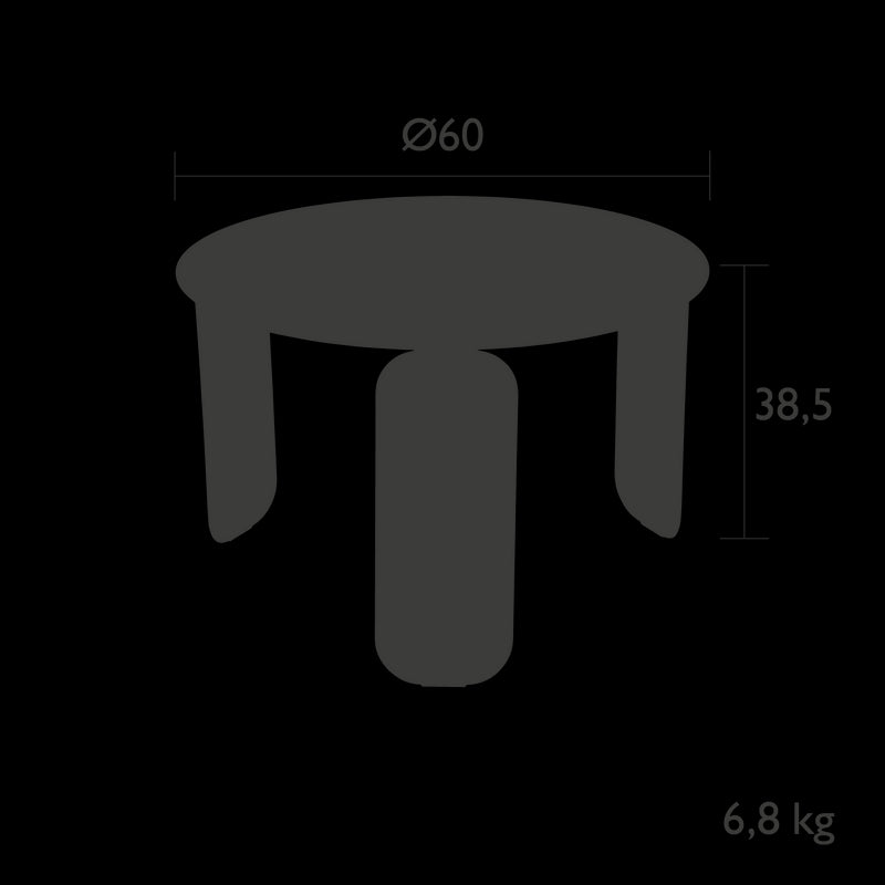 Fermob Bebop Table basse ø 60cm 