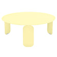 Fermob Bebop Table basse ø 80cm Citron givré A6 