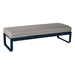 Fermob Bellevie Banquette 2 places Bleu abysse 92 Taupe grisé B8 