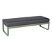 Fermob Bellevie Banquette 2 places Cactus 82 Gris graphite A3 