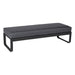 Fermob Bellevie Banquette 2 places Carbone 47 Gris graphite A3 