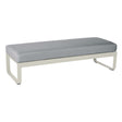 Fermob Bellevie Banquette 2 places Gris argile A5 Gris flanelle 79 