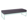 Fermob Bellevie Banquette 2 places Menthe glaciale A7 Gris graphite A3 