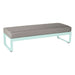 Fermob Bellevie Banquette 2 places Menthe glaciale A7 Taupe grisé B8 