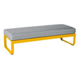 Fermob Bellevie Banquette 2 places Miel C6 Gris flanelle 79 