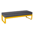 Fermob Bellevie Banquette 2 places Miel C6 Gris graphite A3 