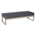 Fermob Bellevie Banquette 2 places Muscade 14 Gris graphite A3 