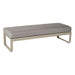Fermob Bellevie Banquette 2 places Muscade 14 Taupe grisé B8 