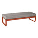 Fermob Bellevie Banquette 2 places Ocre rouge 20 Taupe grisé B8 
