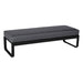 Fermob Bellevie Banquette 2 places Réglisse 42 Gris graphite A3 